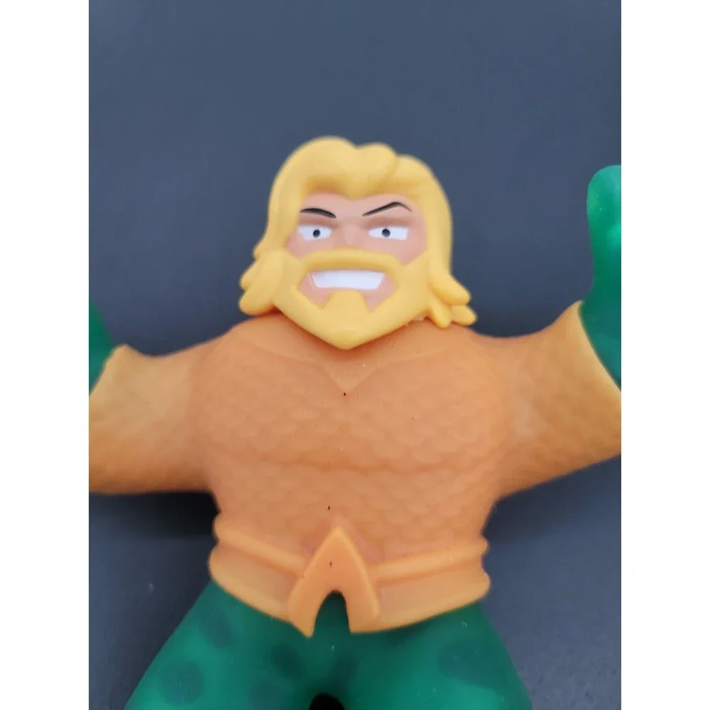 DC Heroes of Goo Jit Zu Hero Pack Aquaman  Squishy Stretchy  Heroes, 5